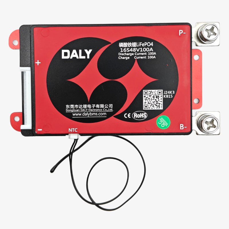 DALY LiFePO4 16S 48V 100A Waterproof BMS