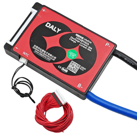 DALY LiFePO4 16S 48V 60A Waterproof Battery Management System - BMS Protection Board