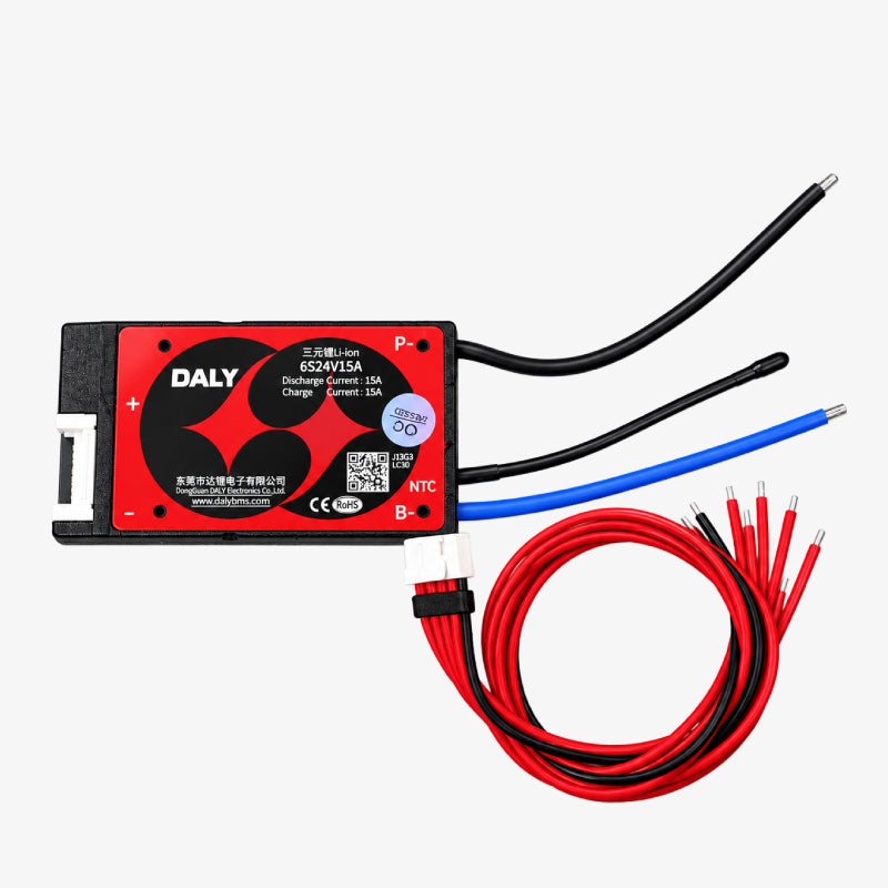 DALY Li-ion NMC 6S 24V 15A Waterproof BMS