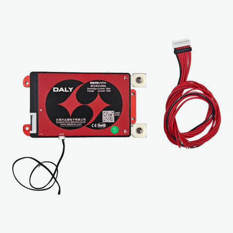 DALY LiFePO4 8S 24V 100A Waterproof Battery Management System