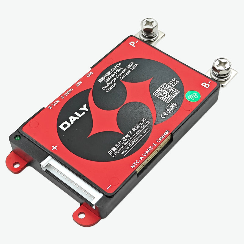 DALY Smart BMS LiFePo4 16S 48V 100A Battery Management System 