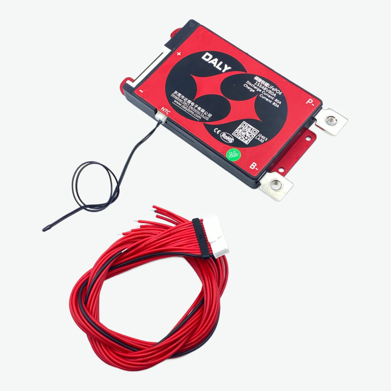DALY LiFePO4 15S 48V 80A Waterproof Battery Management System - BMS Protection Board