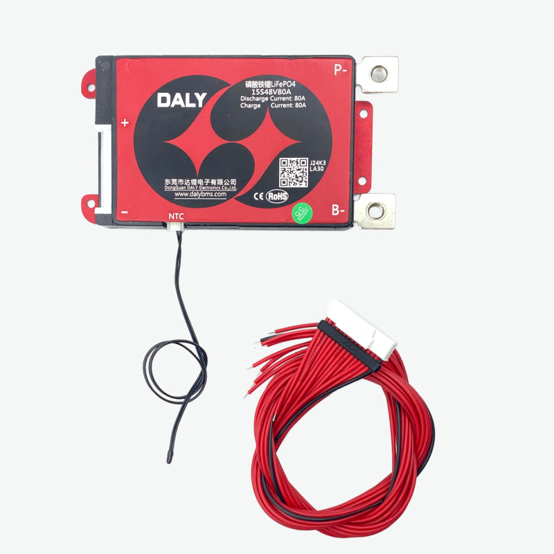 DALY LiFePO4 15S 48V 80A BMS