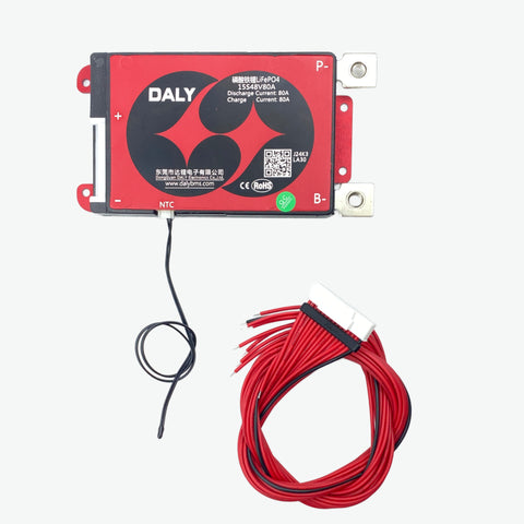 DALY LiFePO4 15S 48V 80A BMS