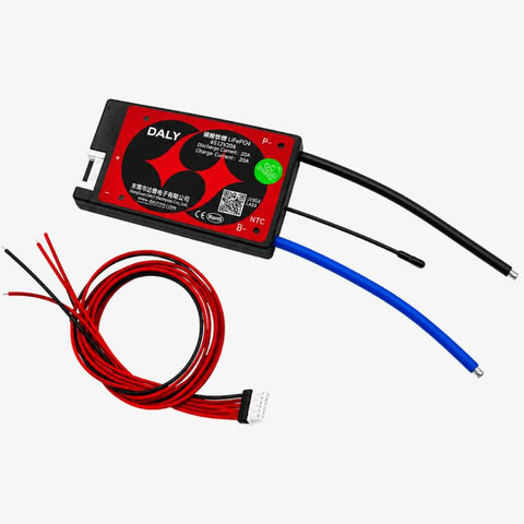 DALY LiFePO4 4S 12V 20A Waterproof Battery Management System - BMS Protection Board