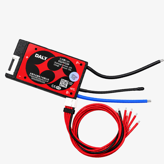 DALY Li-ion NMC 6S 24V 15A Waterproof Battery Management System - BMS Protection Board