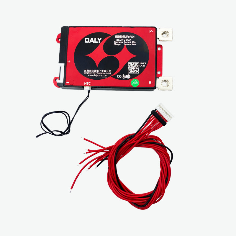 DALY LiFePO4 8S 24V 80A BMS