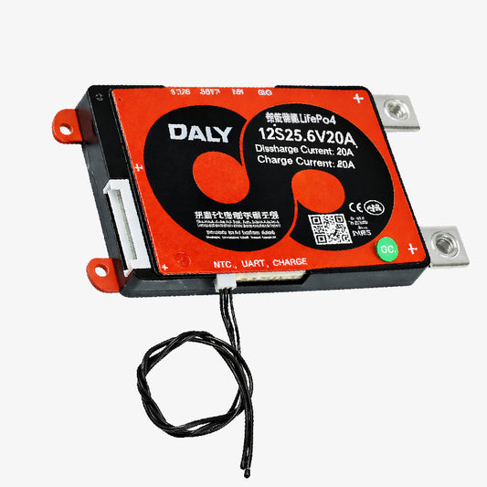 DALY LiFePO4 12S 25.6V 20A Waterproof Battery Management System - BMS Protection Board-image-49
