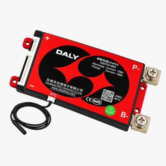 DALY LiFePo4 23S 72V 100A Waterproof Battery Management System - BMS Protection Board