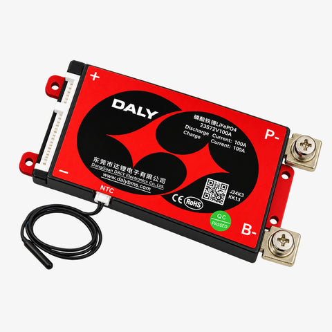 DALY LiFePo4 23S 72V 100A Waterproof Battery Management System - BMS Protection Board