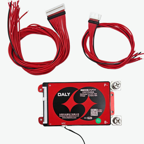 DALY LiFePo4 23S 72V 40A Waterproof Battery Management System - BMS Protection Board