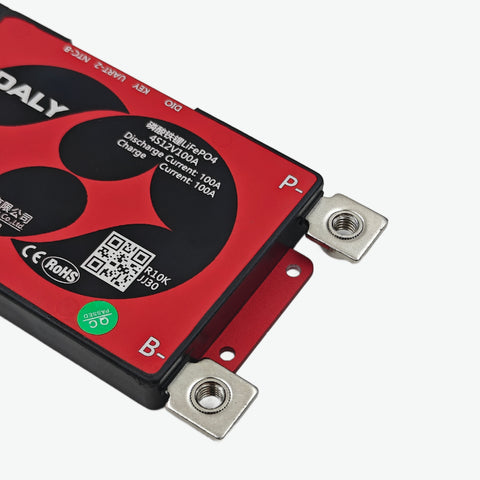 DALY Smart BMS LFP 4S 12.8V 100A with Bluetooth, CAN, RJ485 and UART Communication