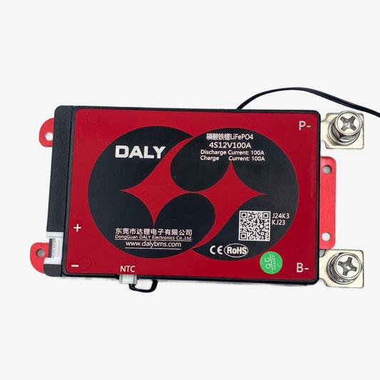 DALY LiFePo4 4S 12V 100A Waterproof Battery Management System - BMS Protection Board