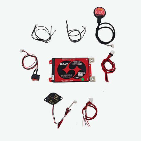 DALY Smart BMS 4S 12.8V 80A LiFePo4 Battery Management System with UART, CAN, RS485 and Bluetooth Communication Support