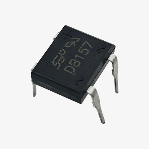 DB157 1.5A 1000V Single Phase Bridge Rectifier IC -  4-Pin DIP Package