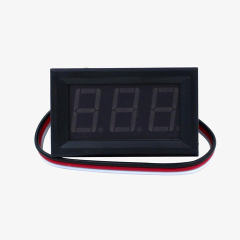 DC Voltmeter Panel Digital LED