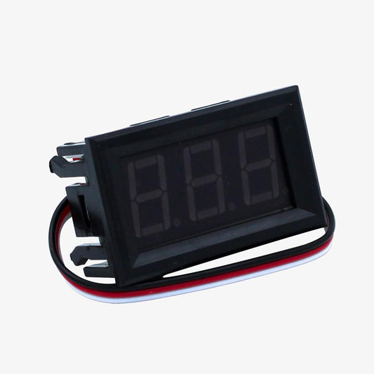 DC Voltmeter Panel Digital LED