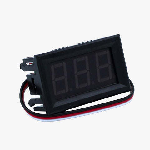 DC Voltmeter Panel Digital LED