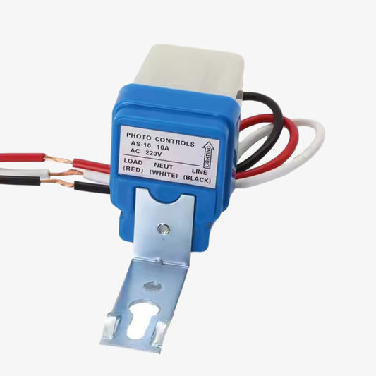 AS-10 220V AC Automatic On/Off Photocell Street Lamp Light Switch Controller