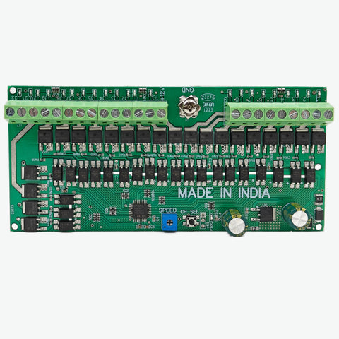 DC Design Chaser 22 Channel 7-15V DC 20A Module