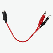 Load image into Gallery viewer, DC Jack Female Connector to Alligator/Crocodile Connector Battery Adapter Cable