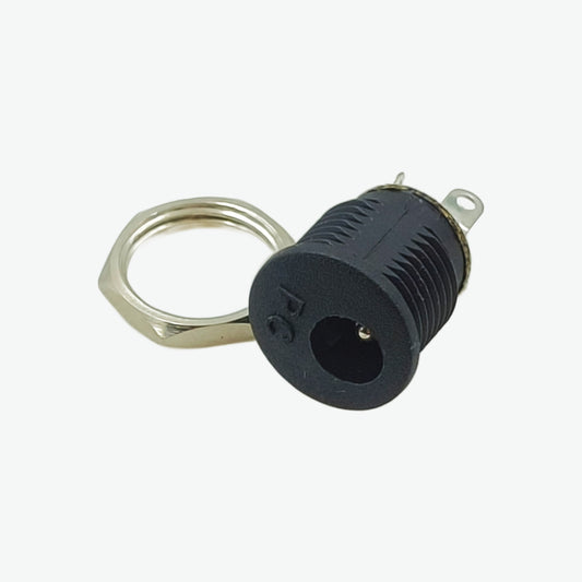 DC Female Jack Panel Mount Connector - 50V DC