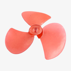 DC Motor Fan Blade 3-Wing Fan For Toy Motor Round Curved Blade - 5.4 Inches