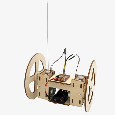 DIY 2 Wheeler Remote Controlled Car Kit without Battery