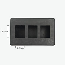 Load image into Gallery viewer, DPDT Switch Box Enclosure (Three Slot Housing)