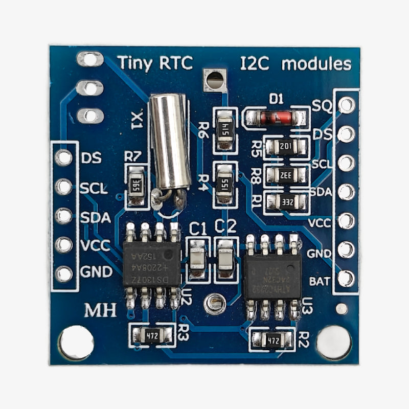 Real Time Clock DS1307 RTC I2C Module AT24C32 with Battery
