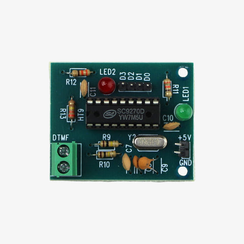DTMF Decoder Module with Audio Receiver IC