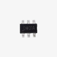 Load image into Gallery viewer, DW01A Lithium-Ion/Lithium-Polymer Battery Protection IC - SOT-23-6 SMD Package