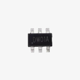 DW01A Lithium-Ion/Lithium-Polymer Battery Protection IC - SOT-23-6 SMD Package