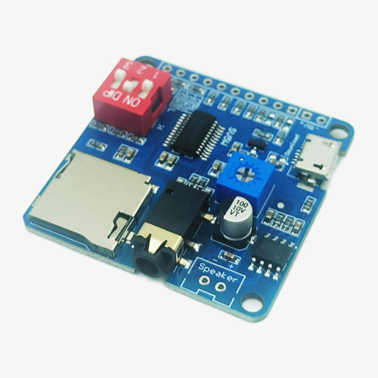 DY-SV 5W Voice Module WAV MP3 Audio Playback Board with Serial Control
