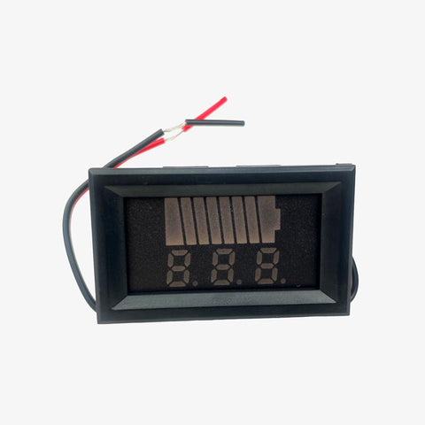 12V-60V Lead Acid Red Digital Lead Battery Capacity Indicator