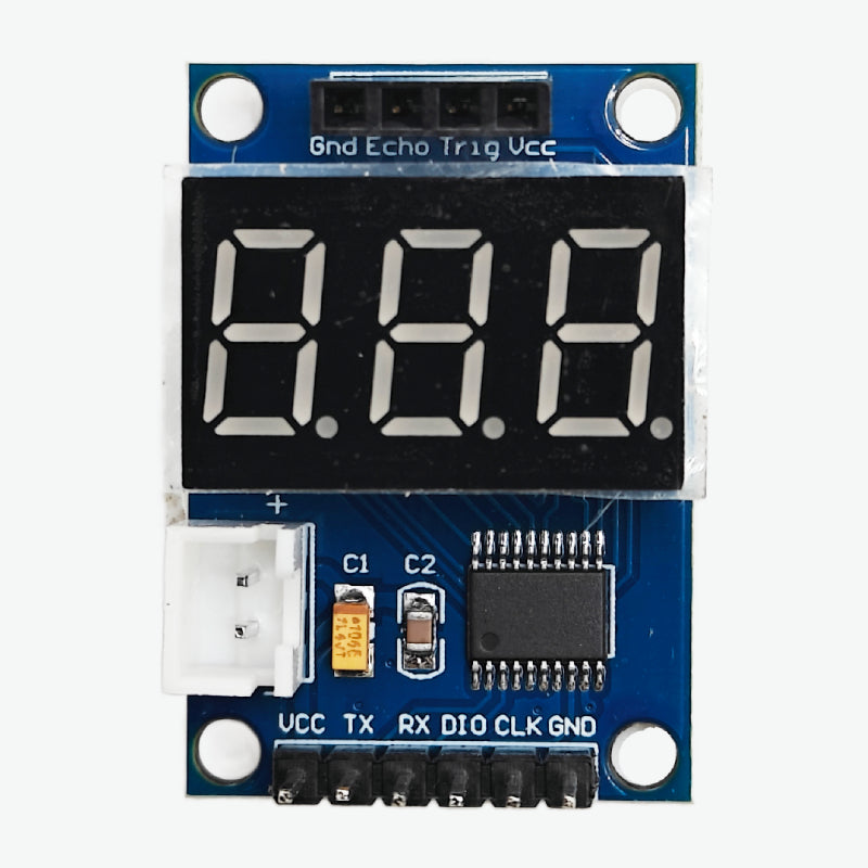 HC-SR04 Ultrasonic Distance Measurement Board Display