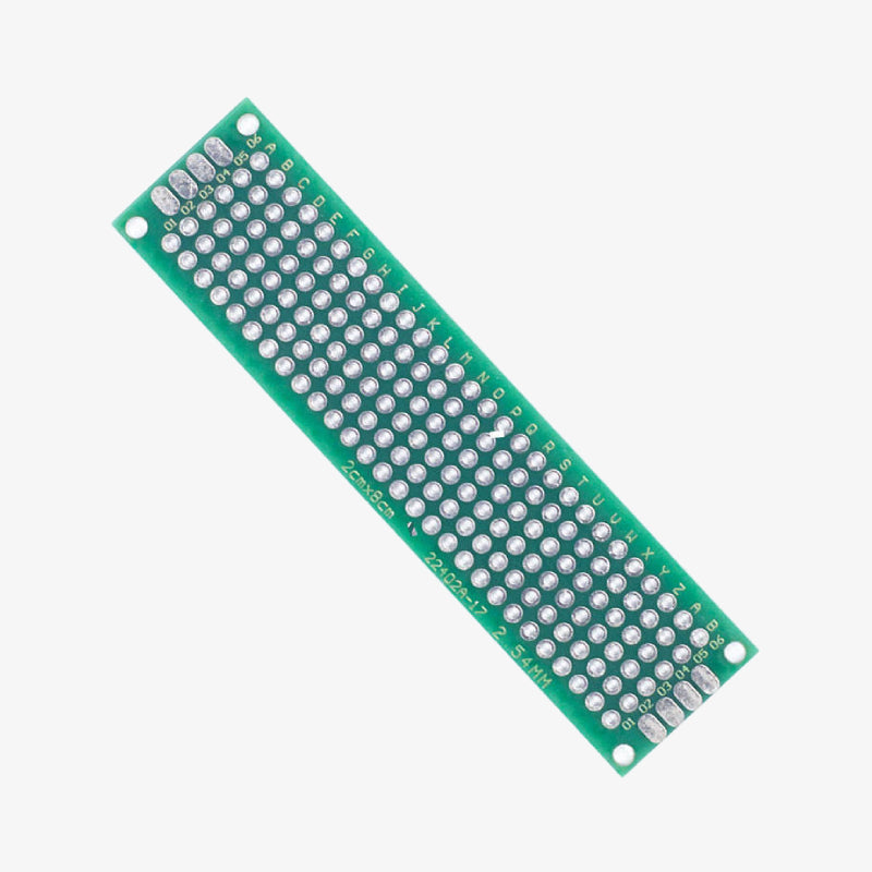 Double Sided Universal PCB Prototype Board (2x8cm)