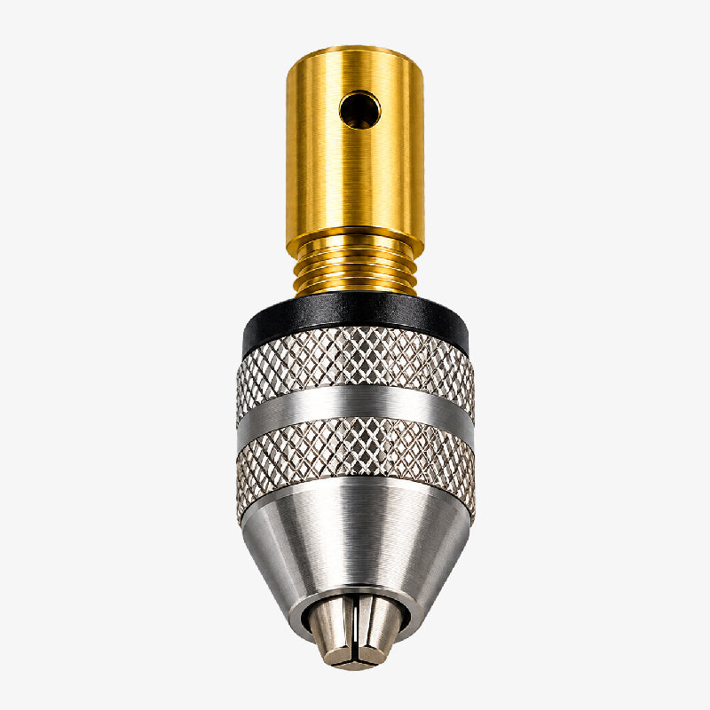 2.35mm Mini Drill Chuck 0.5–3.2mm with Shank Shaft Adapter