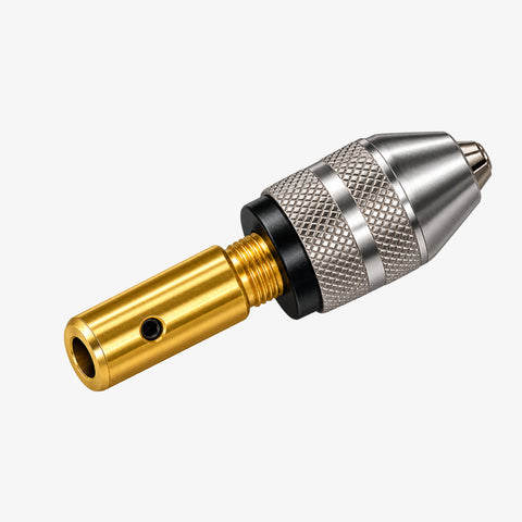 2.35mm Mini Drill Chuck 0.5–3.2mm with Shank Shaft Adapter