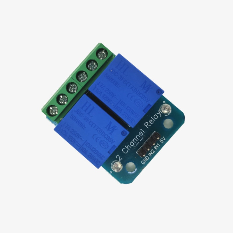 Dual Channel 5V Relay Module - Made in India – QuartzComponents