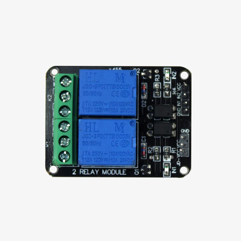 Dual Channel 5V Relay Module - 2 Channel Board – QuartzComponents
