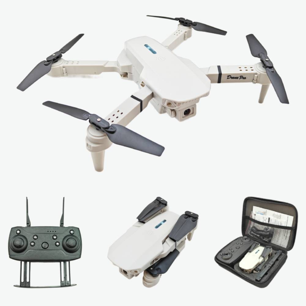 Mini Drone E88 Drone With HD Camera - Foldable Quadcopter