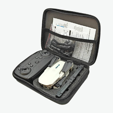 E88 Foldable 4K Mini Drone RC Quadrocopter with WIFI FPV Wide Angle HD Dual Camera