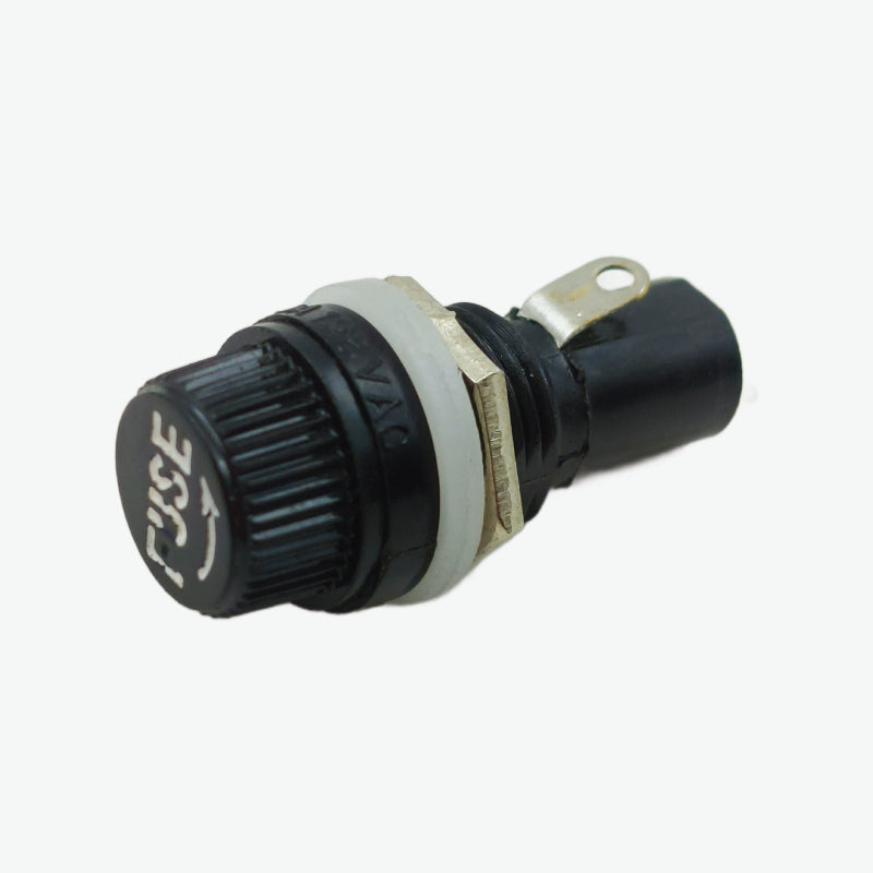 Screw-In Panel Mount Fuse Holder(5×20mm) - 10A 250V AC