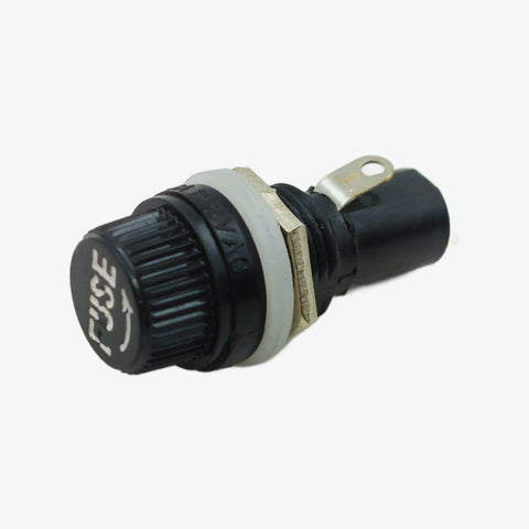 Screw-In Panel Mount Fuse Holder(5×20mm) - 10A 250V AC