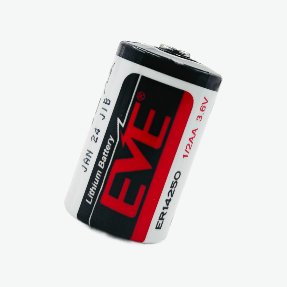 EVE ER14250 3.6V 1200mAh 1/2 AA Lithium Rechargeable Battery