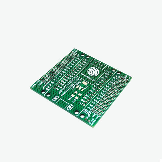 ESP-WROOM-32 ESP32 Breakout Board PCB - 55X52mm