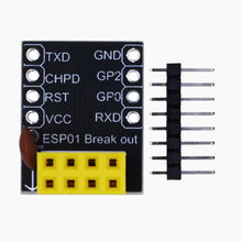 Load image into Gallery viewer, ESP8266 ESP-01 ESP-01S Breakout Board Breadboard Adapter PCB 