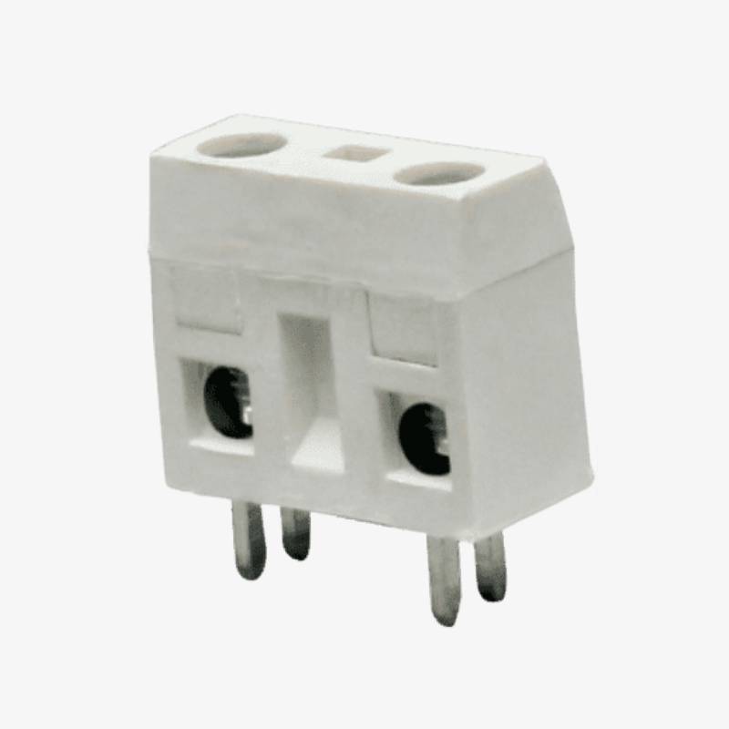 2 Terminal 4 Pin PCB Mount Terminal Block Connector (Screw Type) - 10.16mm Pitch
