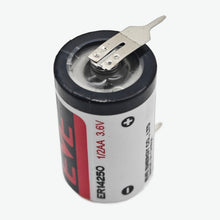 Load image into Gallery viewer, EVE ER14250 3.6V 1200mAh 1/2 AA Lithium Rechargeable Battery